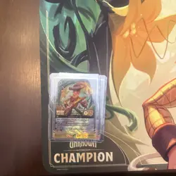 Disney Lorcana TCG Woody - Jungle Guide Legendary Set Champ Foil 54/P3 - Image 1