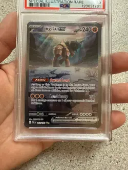 TING-LU EX #263 PSA 10 • 2023 POKEMON PAL EN-PALDEA EVOLVED. NEW CERT 8/25 - Image 2