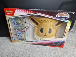 Pokemon Prismatic Evolutions Accessory Pouch Special Collection - Image 1