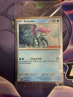 SEALED Suicune Holo Gamestop Exclusive 026/094 STAMPED PROMO Swirl Pokemon TCG - Image 1