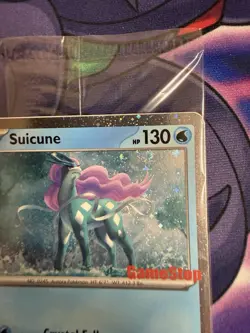 SEALED Suicune Holo Gamestop Exclusive 026/094 STAMPED PROMO Swirl Pokemon TCG - Image 2
