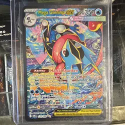 Mega Greninja EX 116/086 Evolutions Secret Rare Full Art Holo Pokemon TCG - Image 2