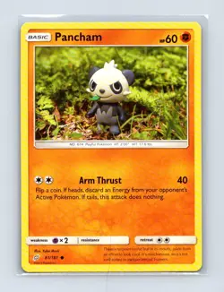 Pancham 81/181 Common Team Up Pokemon Lightly Played - Image 1
