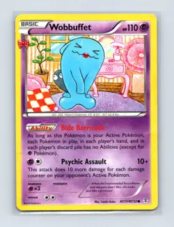 Wobbuffet RC11/RC32 Common Generations Pokemon Lightly Played - Image 1