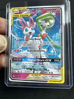 Gardevoir & Sylveon GX Ultra Rare SM - Unbroken Bonds 130/214 LP Pokemon TCG - Image 2