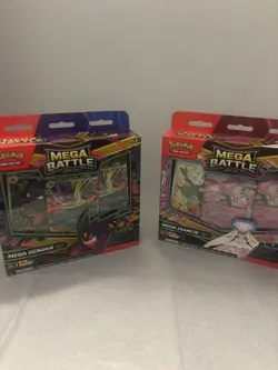 Pokemon Mega Gengar EX + Mega Diancie EX Battle Deck Set of 2 Brand New Sealed - Image 1