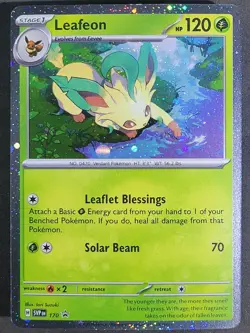 Leafeon 170 Black Star Promo Cosmos Holo Pokemon TCG - Image 1