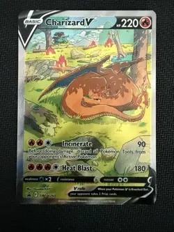 Pokemon TCG - Charizard V SWSH260 - UPC Promo - Near Mint - Image 1