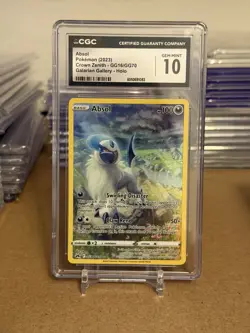 Pokemon Absol GG16/GG70 Crown Zenith Galarian Gallery Ultra Rare Holo CGC 10 - Image 1