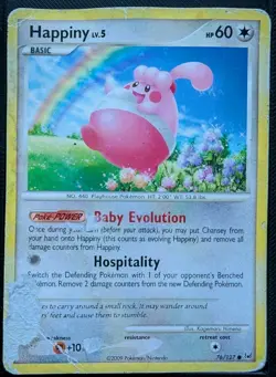 Happiny 76/127 Common Platinum Pokemon - Image 1