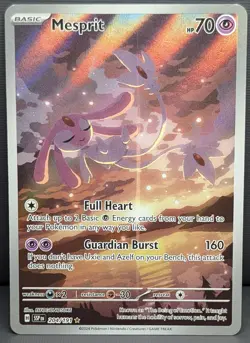 Mesprit 204/191 Illustration Rare Surging Sparks - Pokemon TCG EN NM - Image 1
