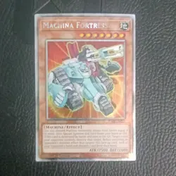 Yu-Gi-Oh! Secret Rare Machina Fortress Effect RA03-EN24 1st Ed Holo 2500 ATK - Image 1