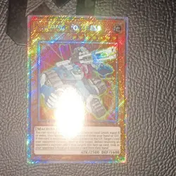 Yu-Gi-Oh! Secret Rare Machina Fortress Effect RA03-EN24 1st Ed Holo 2500 ATK - Image 2