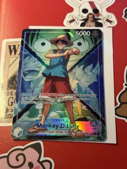 Monkey.D.Luffy (022) (Alternate Art) OP16-022 The Time of Battle Foil - Image 1