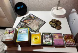 Premium Pokemon Card Bulk Lot | 600+ Cards | Ex/V/VMax Ultra Rares | 53 Holos - Image 1