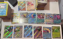Premium Pokemon Card Bulk Lot | 600+ Cards | Ex/V/VMax Ultra Rares | 53 Holos - Image 4