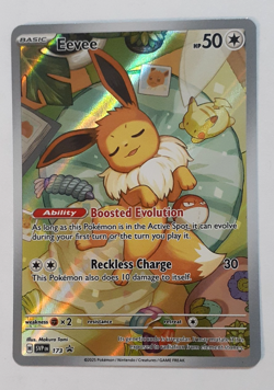 Pokemon Eevee 173 Scarlet & Violet Promo Card, near mint, see photos - Image 1