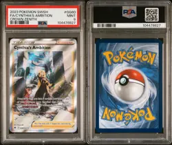 Cynthias Ambition - PSA 9 - Crown Zenith - Pokemon Card - Image 1