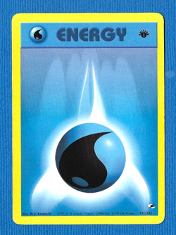 WATER ENERGY 2000 POKEMON GYM HEROES 1ST EDITION CARD 132/132 NM-MT - Image 1