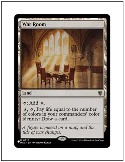 War Room, The List (from Goblin Storm Deck), Magic MTG NM - Image 1