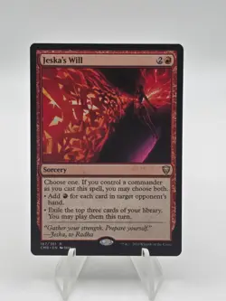 Jeska's Will Commander Legends MTG - Image 1