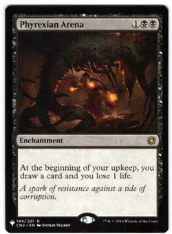 PHYREXIAN ARENA 144/221 CONSPIRACY: TAKE THE CROWN CN2 MAGIC: THE GATHERING NM - Image 1