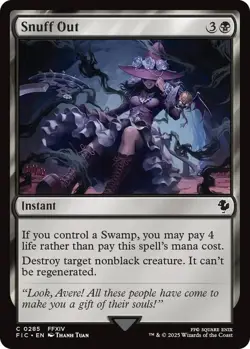 Snuff Out Surge Foil - FIC 0285 NM - MTG Magic - Image 1