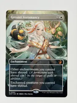 Greater auramancy (Anime WOT0064) - English - MTG WOT Enchanting Tales - NM - Image 1