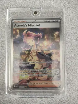 2025 Pokemon Mega Evolutions Acerola’s Mischief Illustration Rare - Image 1