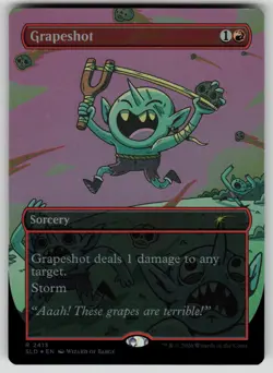 Grapeshot Foil Borderless Secret Lair Drop Series (SLD) 2413 MTG NM - Image 1