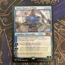 Teferi Master of Time Magic: Core Set: 2021 M21 #276 - Image 1