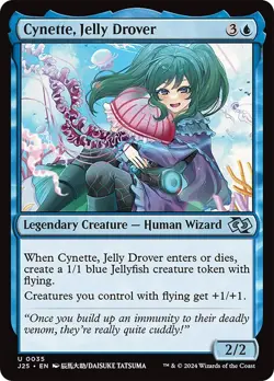Cynette, Jelly Drover Anime Foundations Jumpstart NM MTG - Image 1