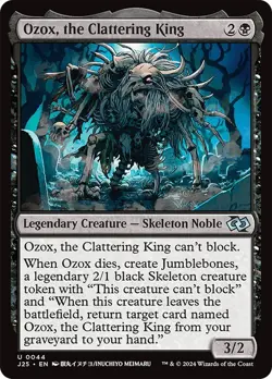 Ozox, the Clattering King Anime Foundations Jumpstart NM MTG - Image 1