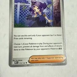 Acerola's Mischief 113/132 - Pokemon TCG: Mega Evolution - NM - Image 2