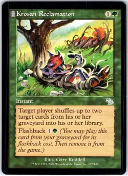 Krosan Reclamation 122 U Judgment Magic the Gathering MTG LP - Image 1
