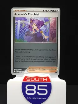 Acerola's Mischief 113/132 Reverse Holo Pokemon TCG Mega Evolutions English - Image 1