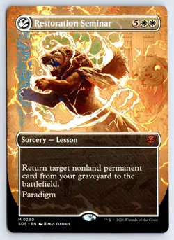 RESTORATION SEMINAR (BORDERLESS) 290MAGIC: THE GATHERING LP - Image 1