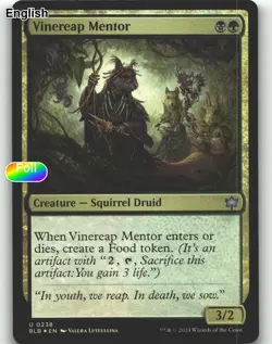 Vinereap Mentor [BLB - 238] Foil Bloomburrow - Image 1