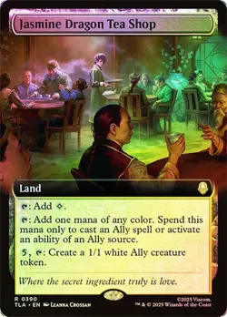 Jasmine Dragon Tea Shop Foil Extended Art Avatar: The Last Airbender NM MTG - Image 1