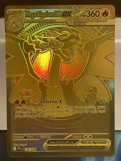 Mega Charizard X EX - Pokemon Phantasmal Flames 130/094 - MHR - NM - Image 1