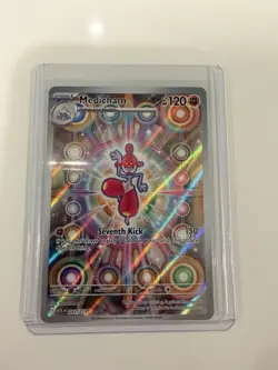 Medicham 241/217 Illustration Rare Pokemon Mega Evolution- Ascended Heroes NM - Image 1