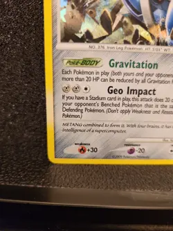 Pokemon Metagross - 7/147 (Cracked Ice Holo) 007/147 Holo Blister Exclusives - Image 5