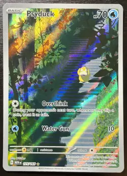 The Pokemon Company Psyduck 175/165 SV Scarlet & Violet 151 Illus Rare Holo EN - Image 1