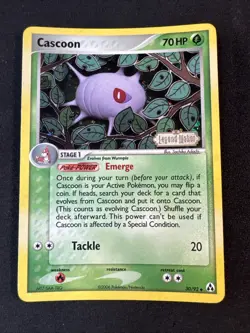 Cascoon 30/92 Legend Maker Reverse Holo Pokemon - Image 1