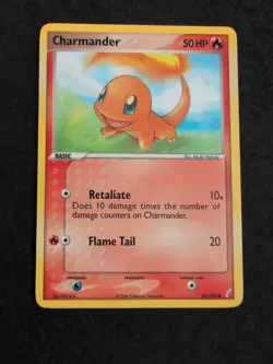 Charmander 48/100 Crystal Guardians Common Pokemon Card - Image 1