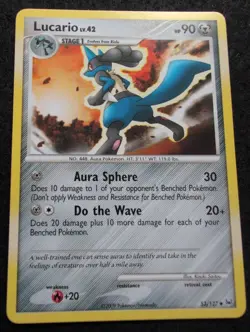Pokemon TCG Lucario Platinum 53/127 Regular Uncommon - Image 1