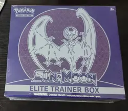 Sun and Moon Base Pokemon Elite Trainer Box ETB [Lunala] Sealed Sun & Moon - Image 1