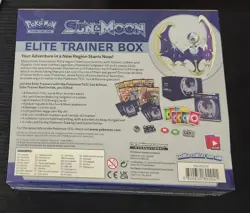 Sun and Moon Base Pokemon Elite Trainer Box ETB [Lunala] Sealed Sun & Moon - Image 2