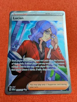 Lucian 208/167 Pokemon Sv06: Twilight Masquerade Holo NM - Image 1