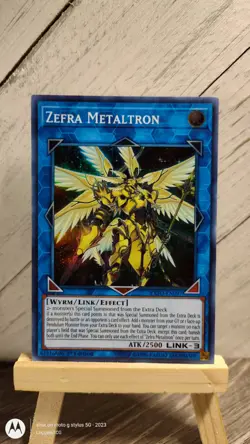 Yu-Gi-Oh! Zefra Metaltron / EXFO EN097 1st Edition LP - Image 1